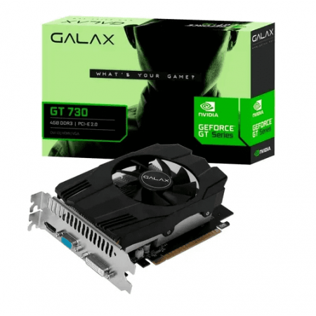 PLACA DE VIDEO GEFORCE GT730 4GB DDR3 64BITS GALAX