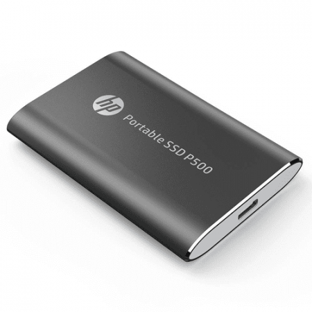 HD EXTERNO SSD 120GB USB-C 3.1 + ADAPTADOR HP P500 PRETO