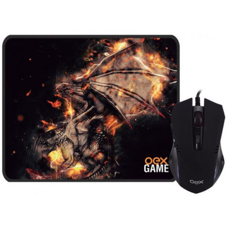 MOUSE USB GAMER OEX ARENA MC102 + MOUSE PAD