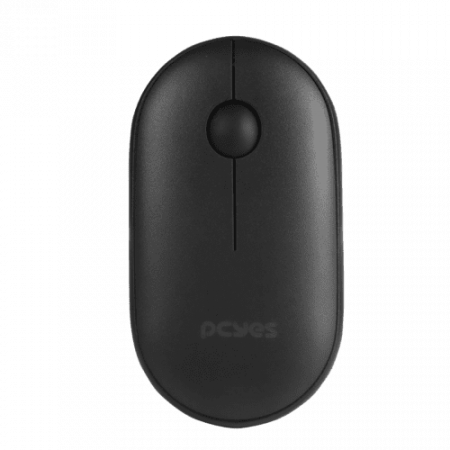 MOUSE WIRELESS + BLUETOOTH COLLEGE SILENT PCYES PRETO