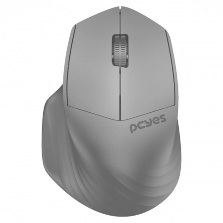 MOUSE WIRELESS + BLUETOOTH DASH SILENT PCYES CINZA 