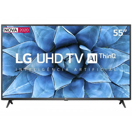 TV LG 55' SMART 4K LED UHD WIFI BT THINQ AI, GOOGLE ASSISTENTE, ALEXA 55UN7310 