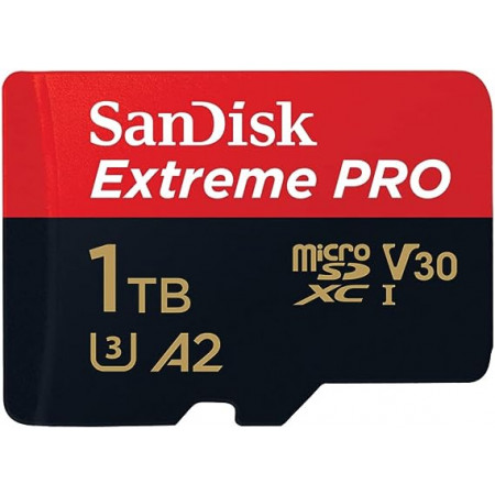 CARTAO MICRO SD 1TB CLASSE 10 200MB/S EXTREME PRO SANDISK SDSQXCD-1T00-GN6MA