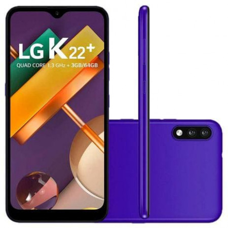 SMARTPHONE LG K22 PLUS 64GB AZUL