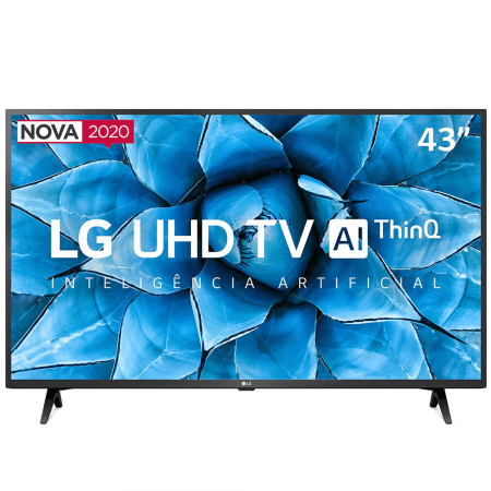 TV LG 43' SMART 4K LED UHD, WIFI, BLUETOOTH, THINQ AI, GOOGLE ASSISTENTE, ALEXA 43UN7300