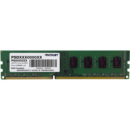 MEMORIA PC 4GB DDR3 1600MHZ PATRIOT - PSD34G160081
