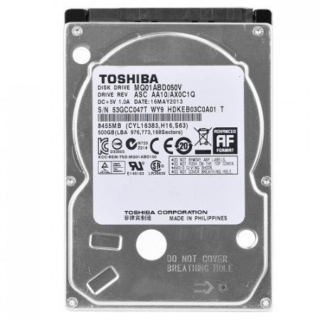 HD NOTE 500GB SATA 3 TOSHIBA - MQ01ABD050V