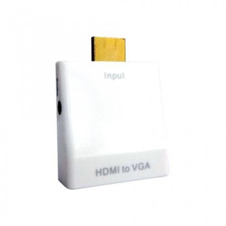 ADAPTADOR HDMI / VGA + AUDIO P2 F3 JC-HV1080EP