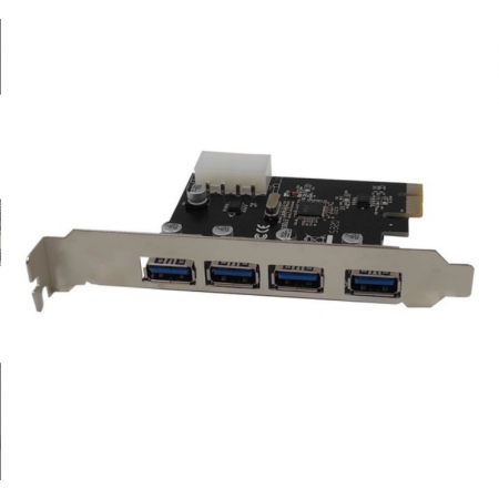 PLACA PCI-EX 4 USB 3.0 F3 JC-PCI-3.0