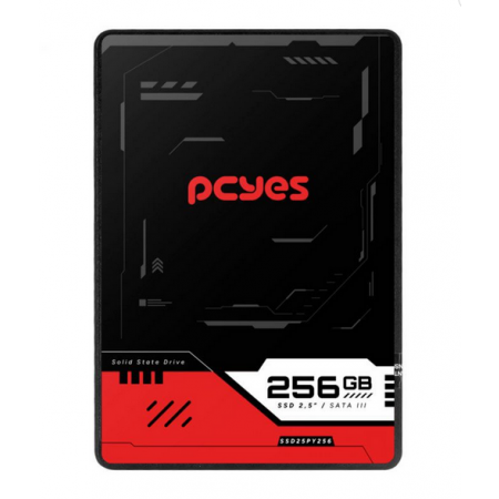 HD SSD 256GB SATA 3 550/400 PCYES SSD25PY256