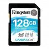 CARTAO SD 128GB CLASSE 10 90MB/S 4K SDG KINGSTON - 2