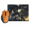 MOUSE USB GAMER OEX CLASH MC103 + MOUSE PAD - 1