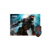 MOUSE USB GAMER OEX WAR MC100 + MOUSE PAD - 1