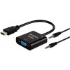 ADAPTADOR HDMI / VGA + AUDIO P2 CC-HVA60 EXBOM - 1
