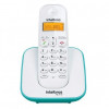 TELEFONE S/ FIO TS3110 INTELBRAS BRANCO/AZUL CLARO - 1