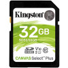 CARTAO SD 32GB CLASSE 10 100MB/S SDS2 KINGSTON - 1