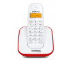 TELEFONE S/ FIO TS3110 INTELBRAS VERMELHO - 1
