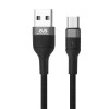 CABO USB / MICRO USB 1MT VQ-D109 LETRON PRETO - 1