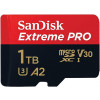 CARTAO MICRO SD 1TB CLASSE 10 200MB/S EXTREME PRO SANDISK SDSQXCD-1T00-GN6MA - 1