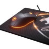 MOUSE USB GAMER COUGAR MINOS XC + MOUSE PAD SPEED XC 4000DPI PRETO - 5