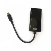 HUB USB-C 4 PORTAS OEX HB-103 PRETO - 2