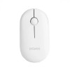 MOUSE WIRELESS + BLUETOOTH COLLEGE SILENT PCYES BRANCO - 1