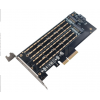PLACA P/ SSD M2 NVME PCI-EX 4.0 F3 NGFF SSD PLA-NM - 2
